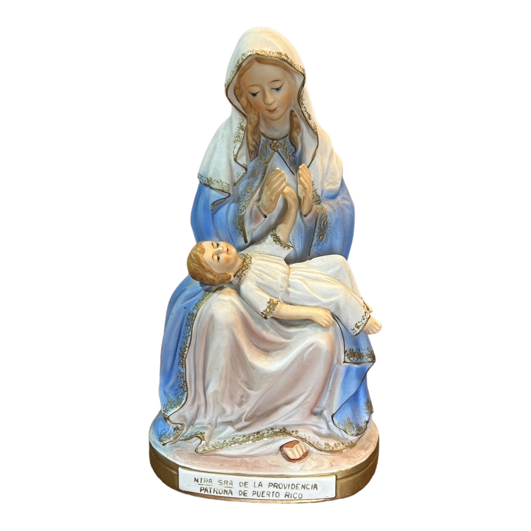 Virgin Mary and Child Statue