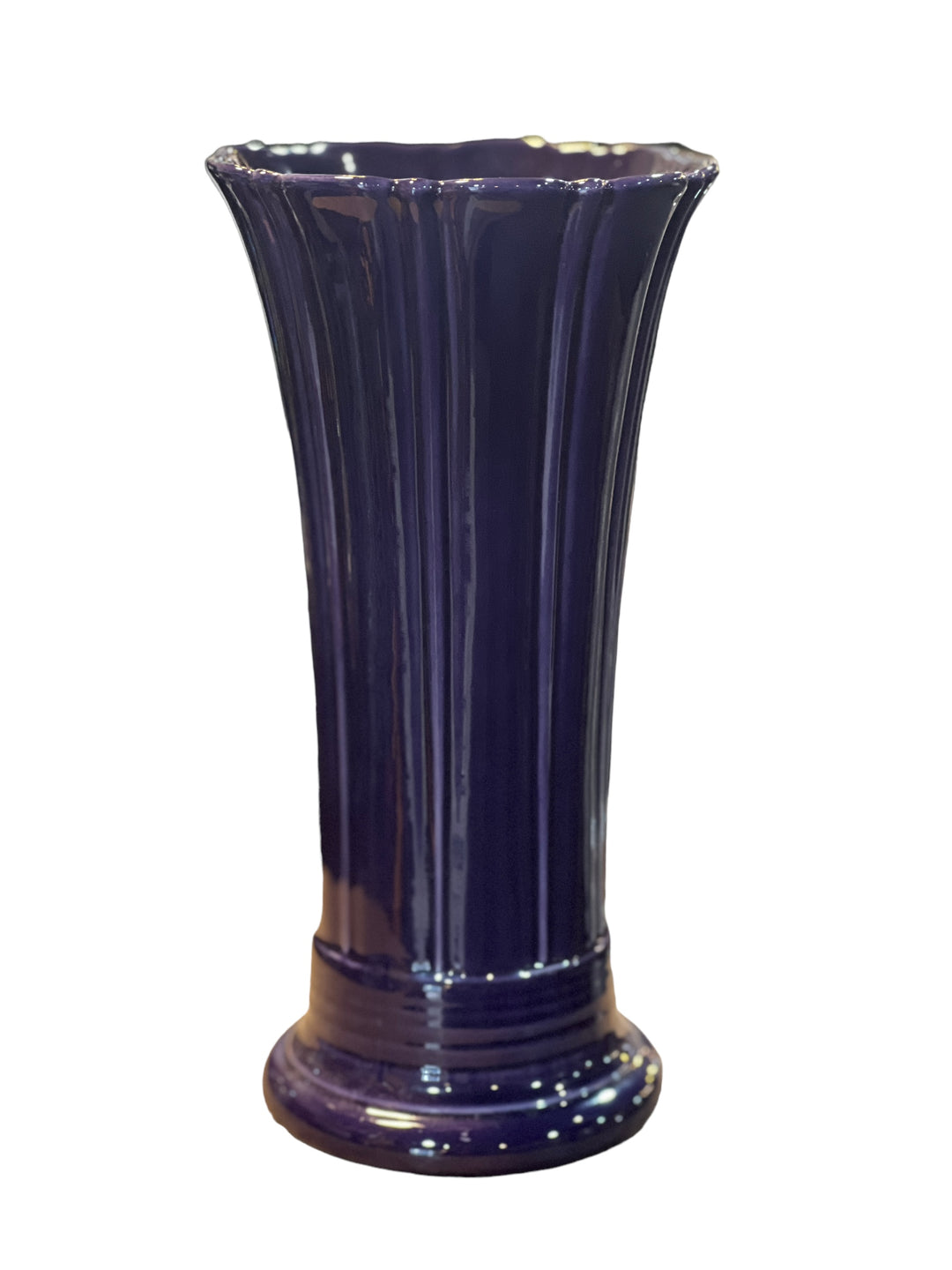 Fiestaware Plum Medium Vase Plum