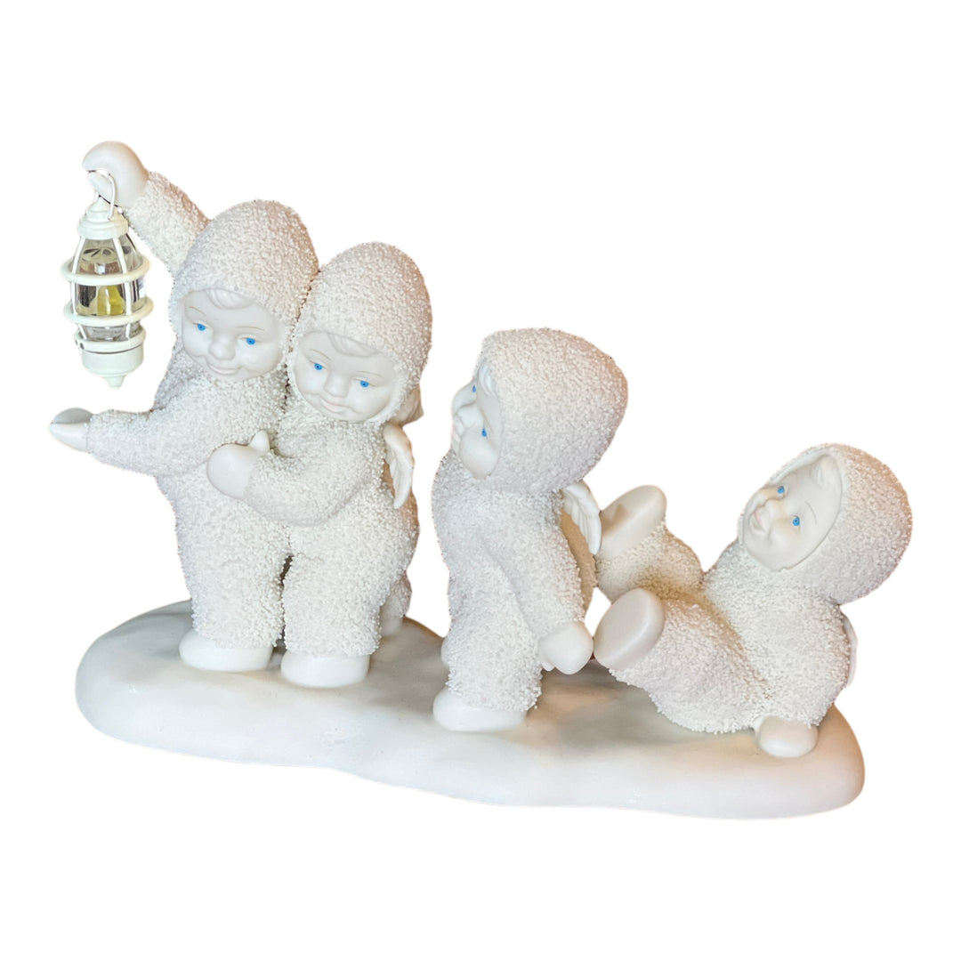 Dept 56 Snowbabies - Even A Small Light Shines In the Darkness