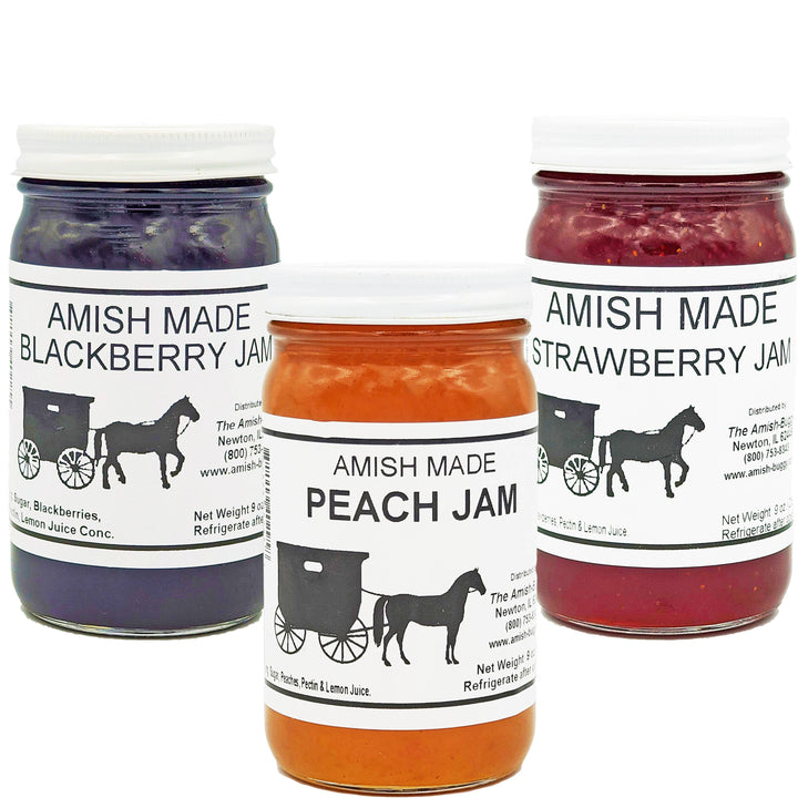 Amish made Jam and Jellies - 8 oz.: Peach