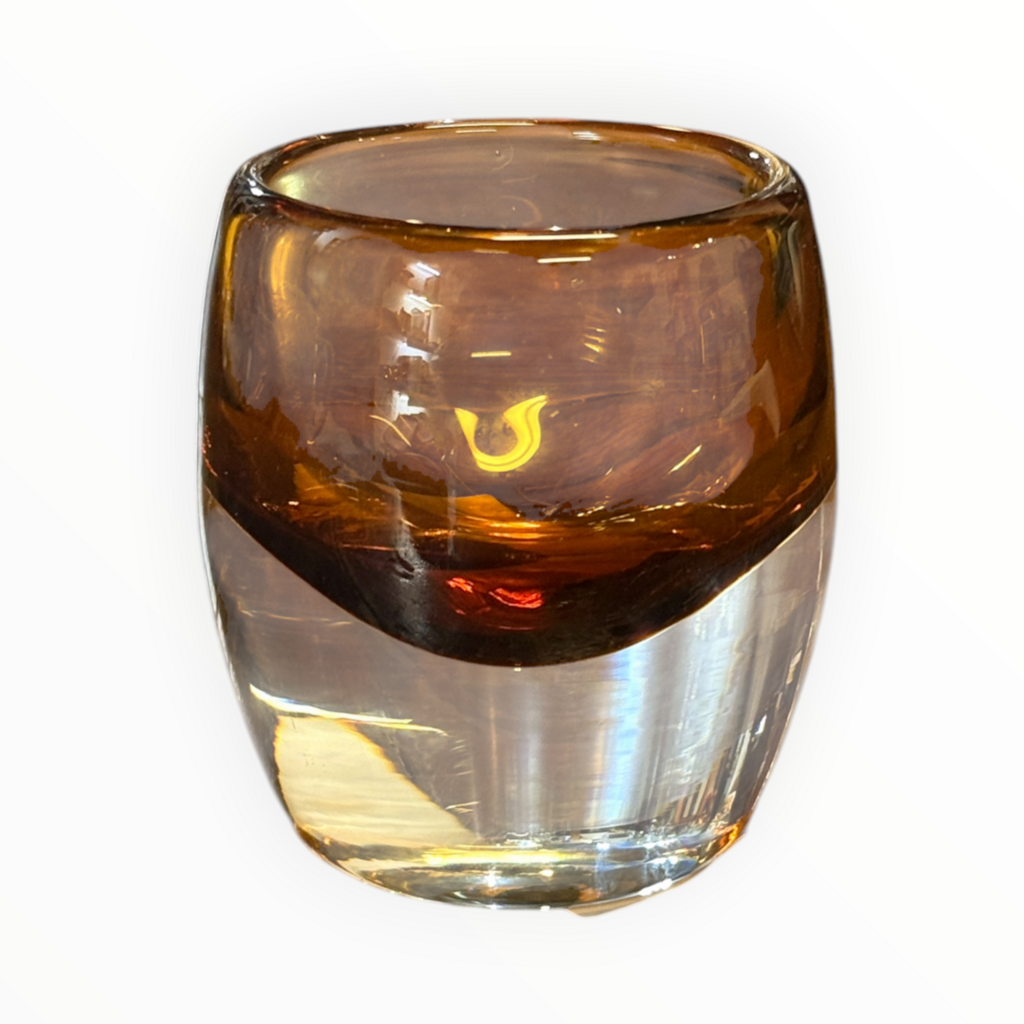Amber Tealight Holders