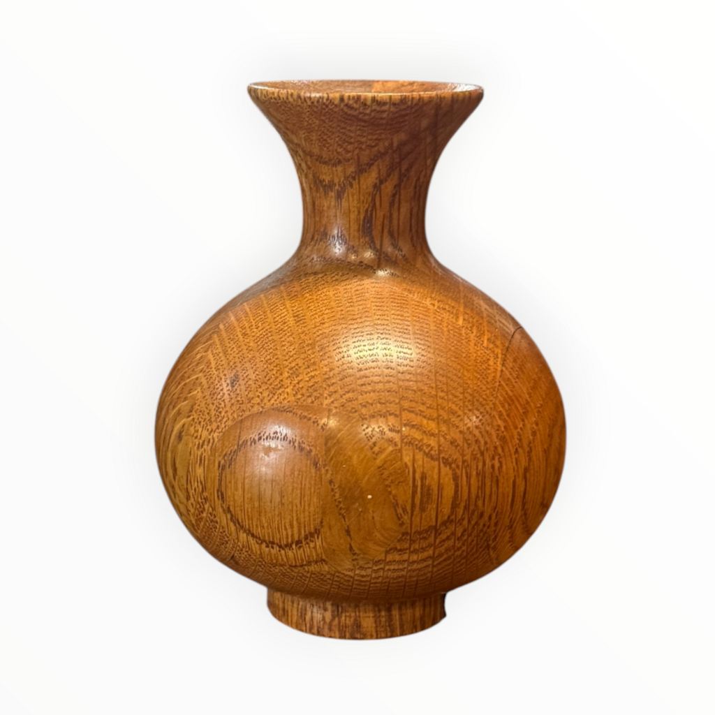 Small Wooden Vase