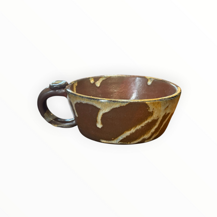 Handled Pottery Bowl