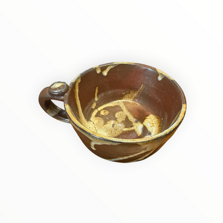 Handled Pottery Bowl