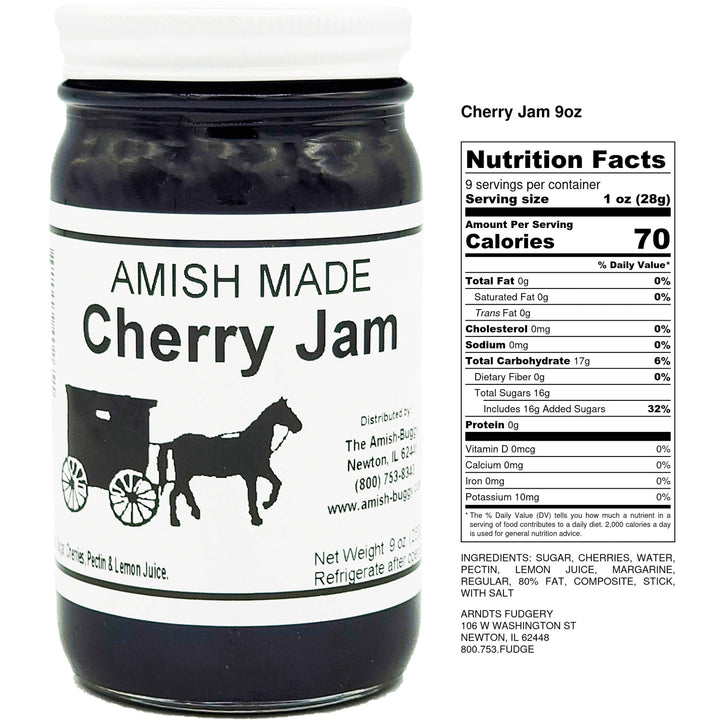 Amish made Jam and Jellies - 8 oz.: Tripleberry