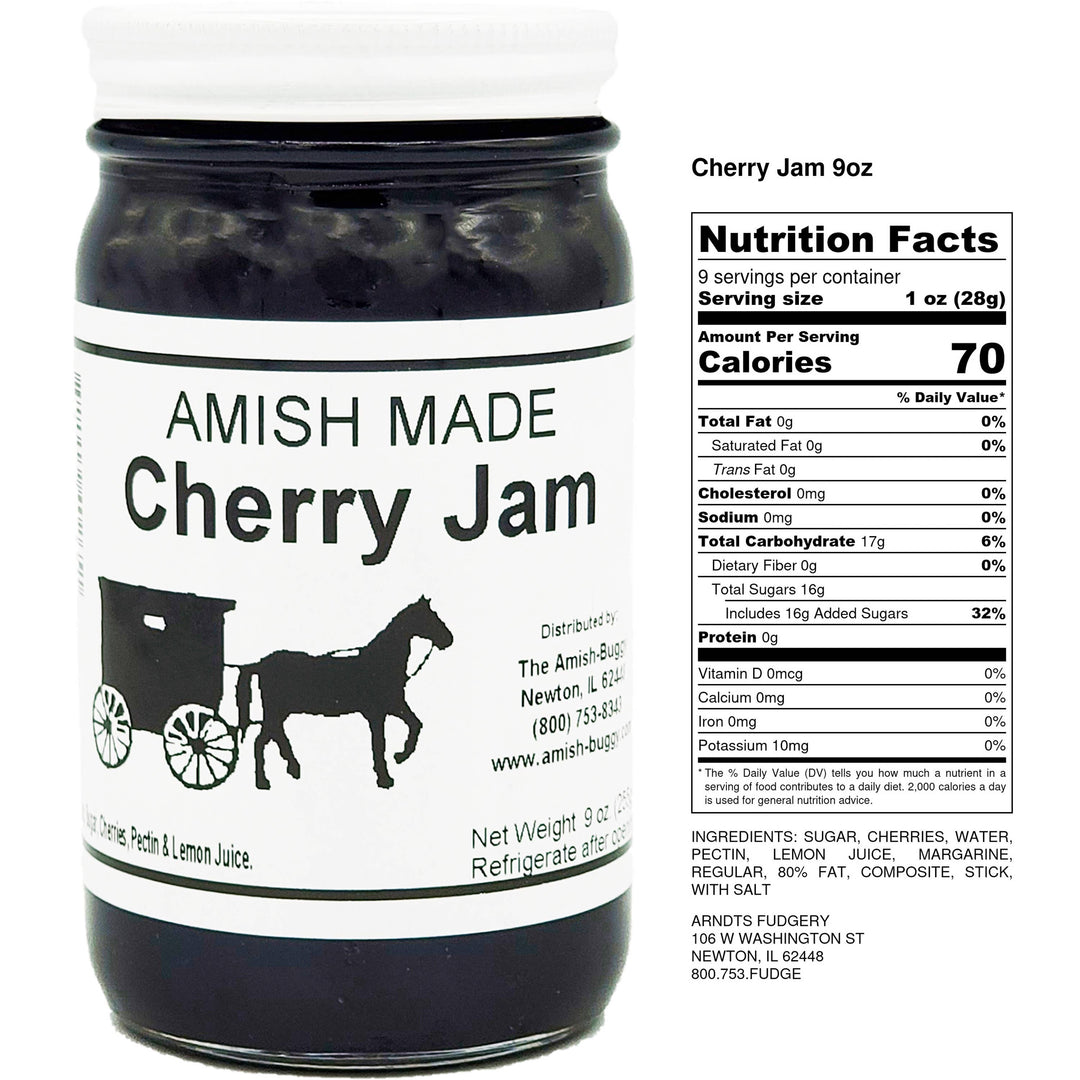 Amish made Jam and Jellies - 8 oz.: Jalapeno Blackberry