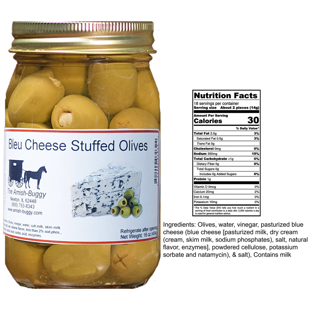 Amish Pickled Vegetables & Eggs 16 oz. Jar: Bread & Butter Pickles