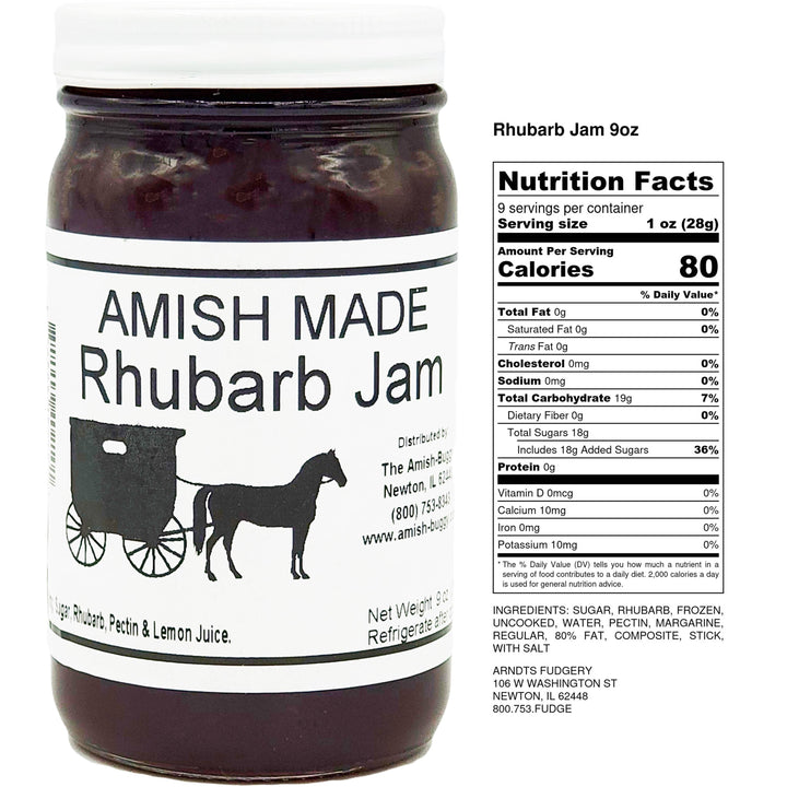 Amish made Jam and Jellies - 8 oz.: Tripleberry