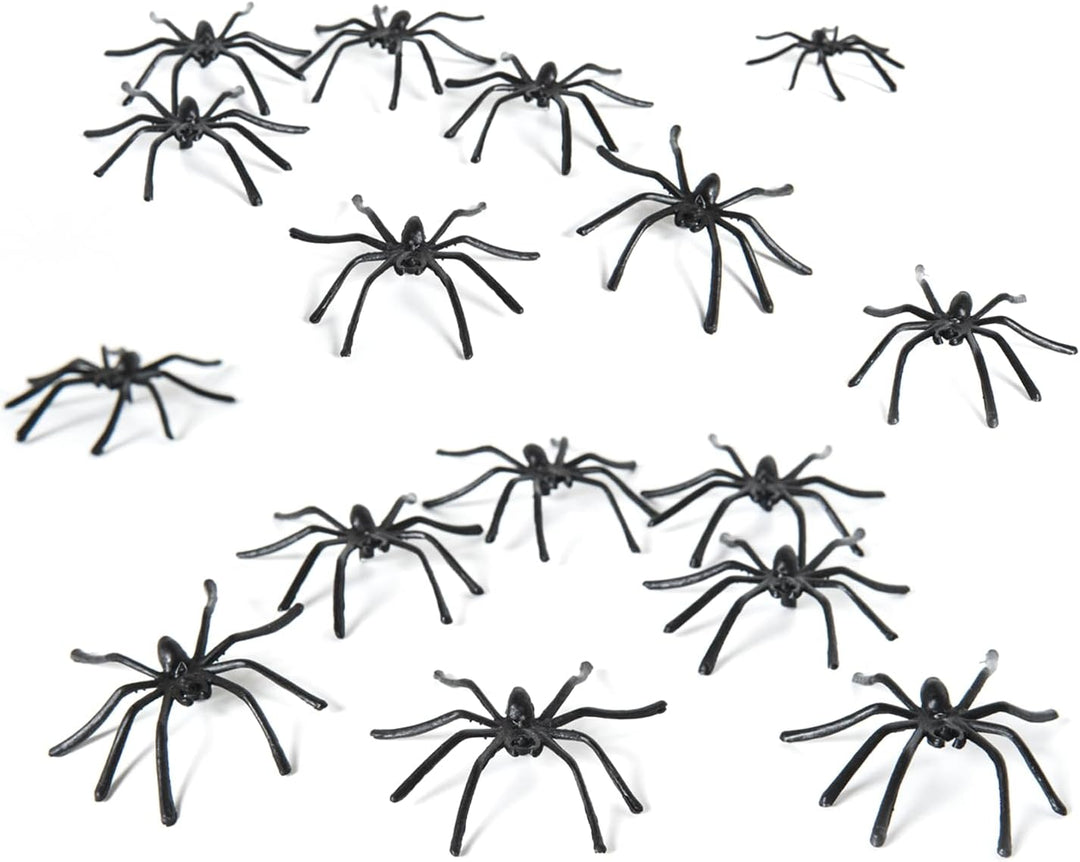 Halloween Spider Web Decoration, 800 Sqare Feet &amp; Plastic Spiders, Halloween Party Supplies, Spider Webs (Large, 800 Sq Feet)