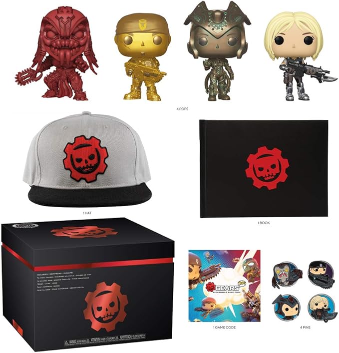Gears of War Funko Pop Collectors Box - SEALED