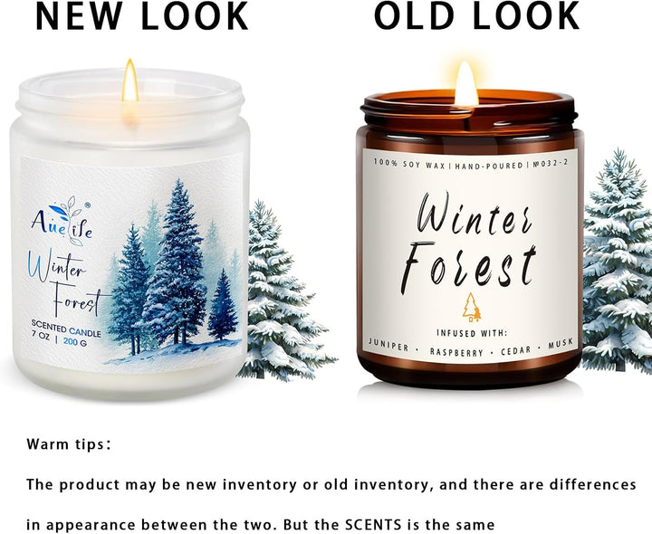 Fall Candles, Apple Pie Scented Candle for Home- Fall Scented Candles Gift Set for Women &amp; Men, Autumn Aromatherapy Candle for Holiday, Thanksgiving, Cozy Home Décor，Long-Lasting Fragrance，7 oz