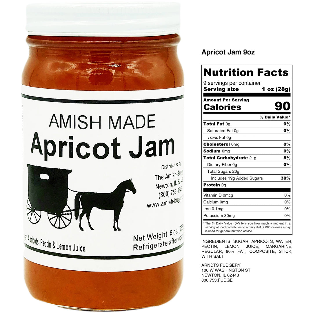 Amish made Jam and Jellies - 8 oz.: Dutch Apple