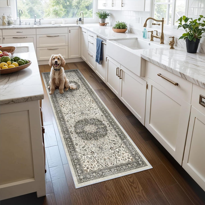 HY HAOYUNLAI Washable 2x9 Hallway Kitchen Runner Rug Non-Slip