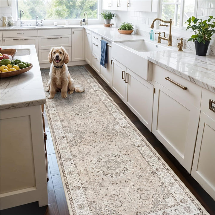 HY HAOYUNLAI Washable 2x9 Hallway Kitchen Runner Rug Non-Slip