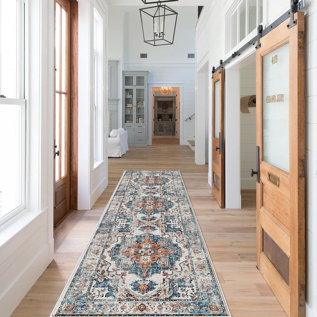 HY HAOYUNLAI Washable 2x9 Hallway Kitchen Runner Rug Non-Slip