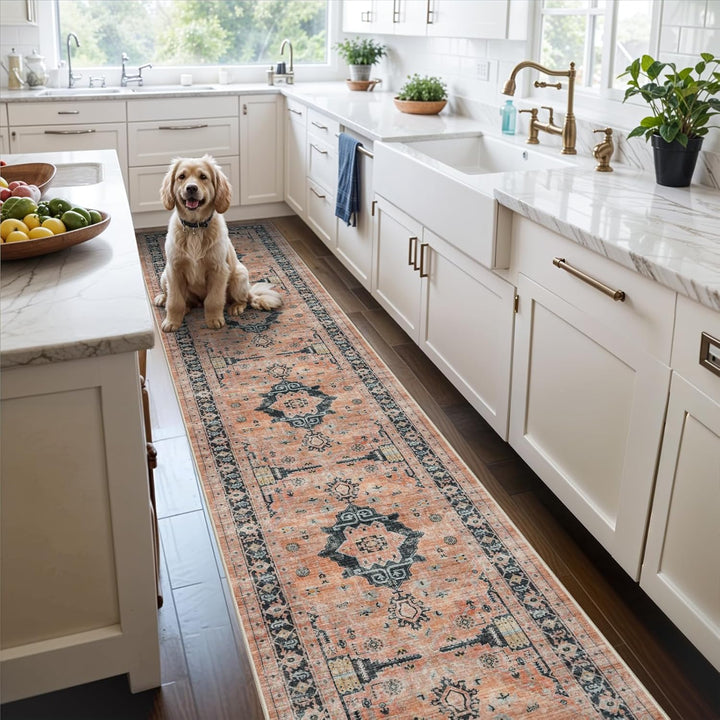 HY HAOYUNLAI Washable 2x9 Hallway Kitchen Runner Rug Non-Slip