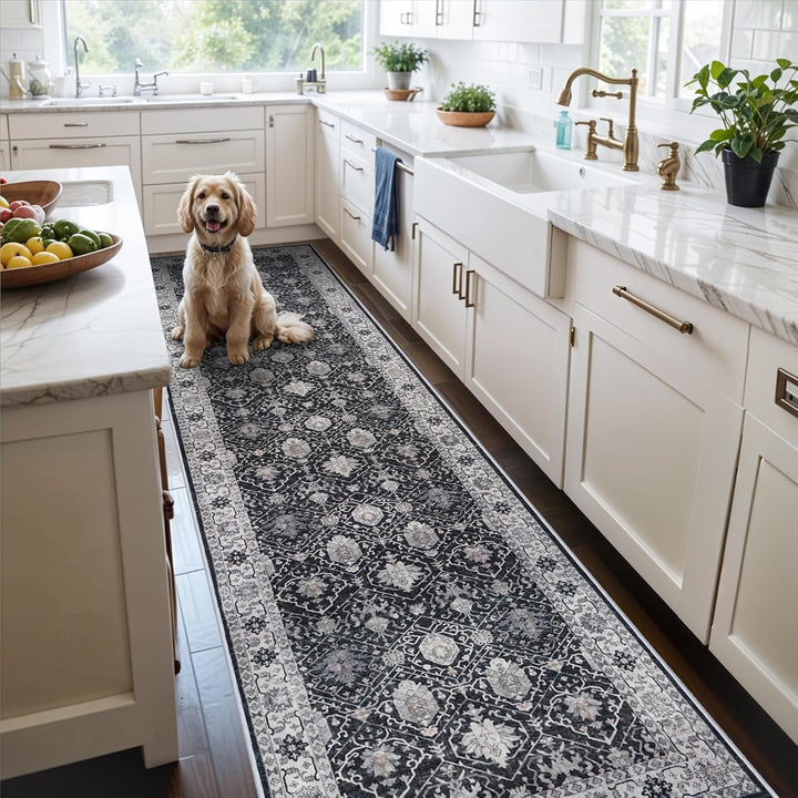 HY HAOYUNLAI Washable 2x9 Hallway Kitchen Runner Rug Non-Slip