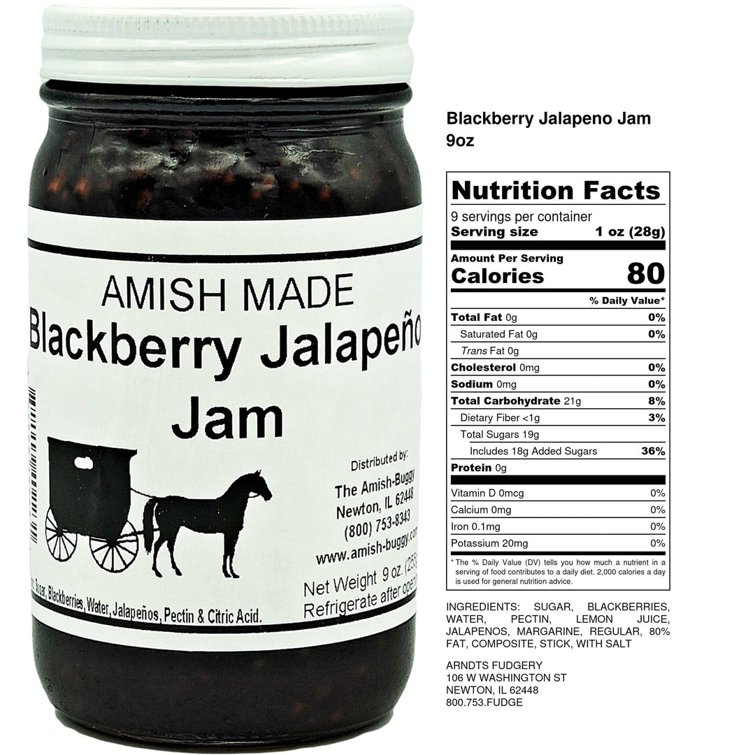 Amish made Jam and Jellies - 8 oz.: Peach