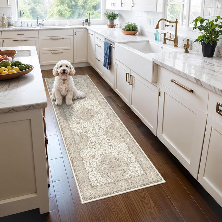 HY HAOYUNLAI Washable 2x9 Hallway Kitchen Runner Rug Non-Slip