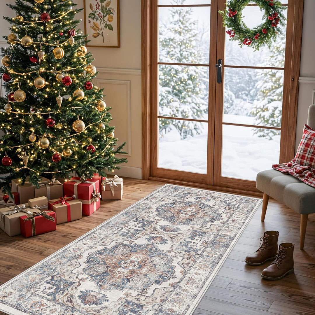 HY HAOYUNLAI Washable 2x9 Hallway Kitchen Runner Rug Non-Slip