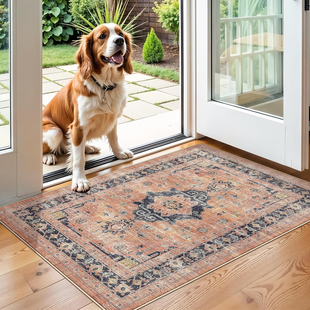HY HAOYUNLAI Washable 2x9 Hallway Kitchen Runner Rug Non-Slip