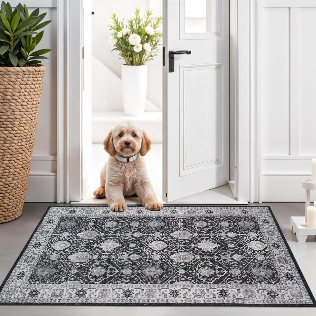 HY HAOYUNLAI Washable 2x9 Hallway Kitchen Runner Rug Non-Slip