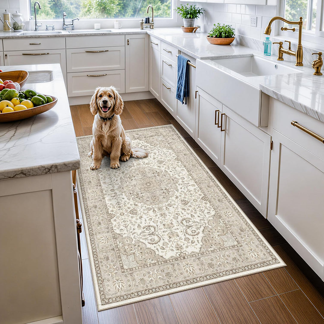 HY HAOYUNLAI Washable 2x9 Hallway Kitchen Runner Rug Non-Slip