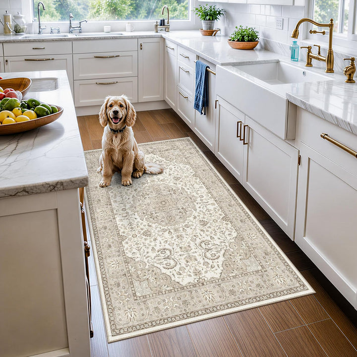 HY HAOYUNLAI Washable 2x9 Hallway Kitchen Runner Rug Non-Slip