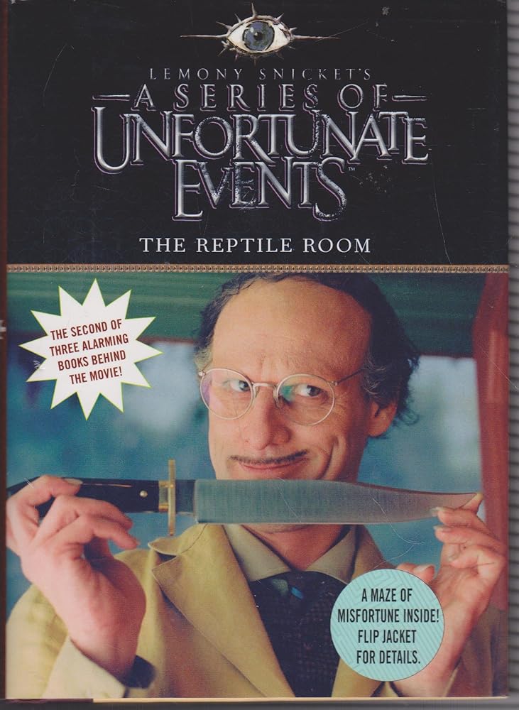 The Reptile Room, Movie Tie-in Edition (A Series of Unfortunate Events, Book 2) cover image