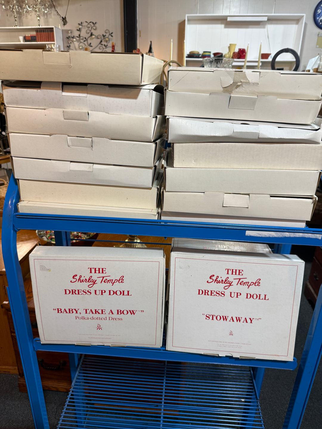 The Shirley Temple Dress Up Doll Clothing Lot - 23 Sets