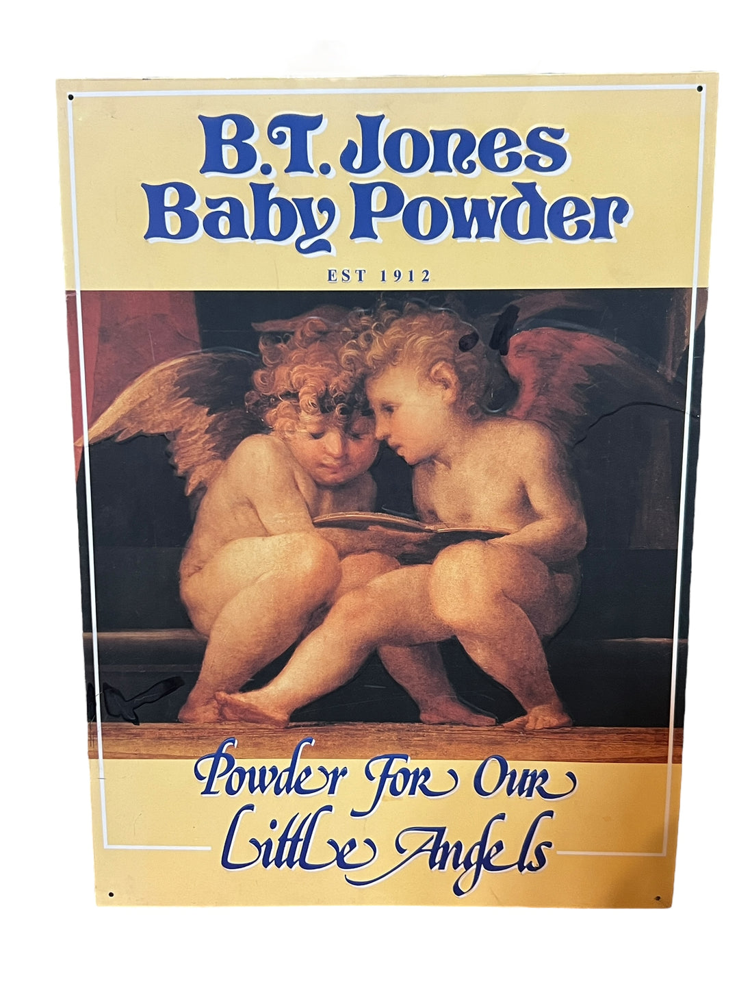 Tin Sign - Baby Powder