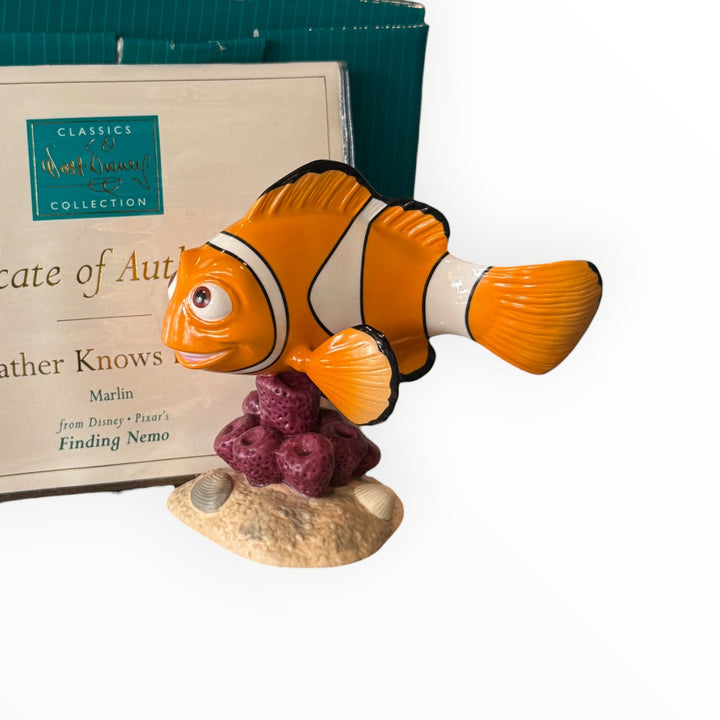 WDCC Figurine - Finding Nemo Father Knows Best Marlin