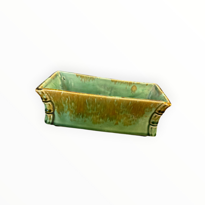 McCoy Oriental Letter with Bamboo Corners Planting Dish