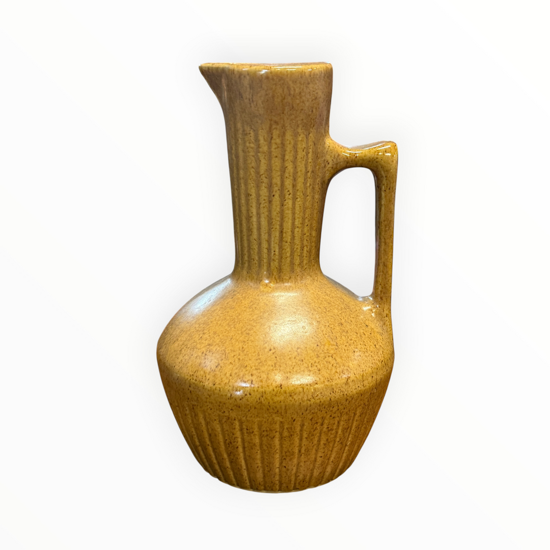 MCM Monmouth Pottery Mohave Brown Pitcher Carafe