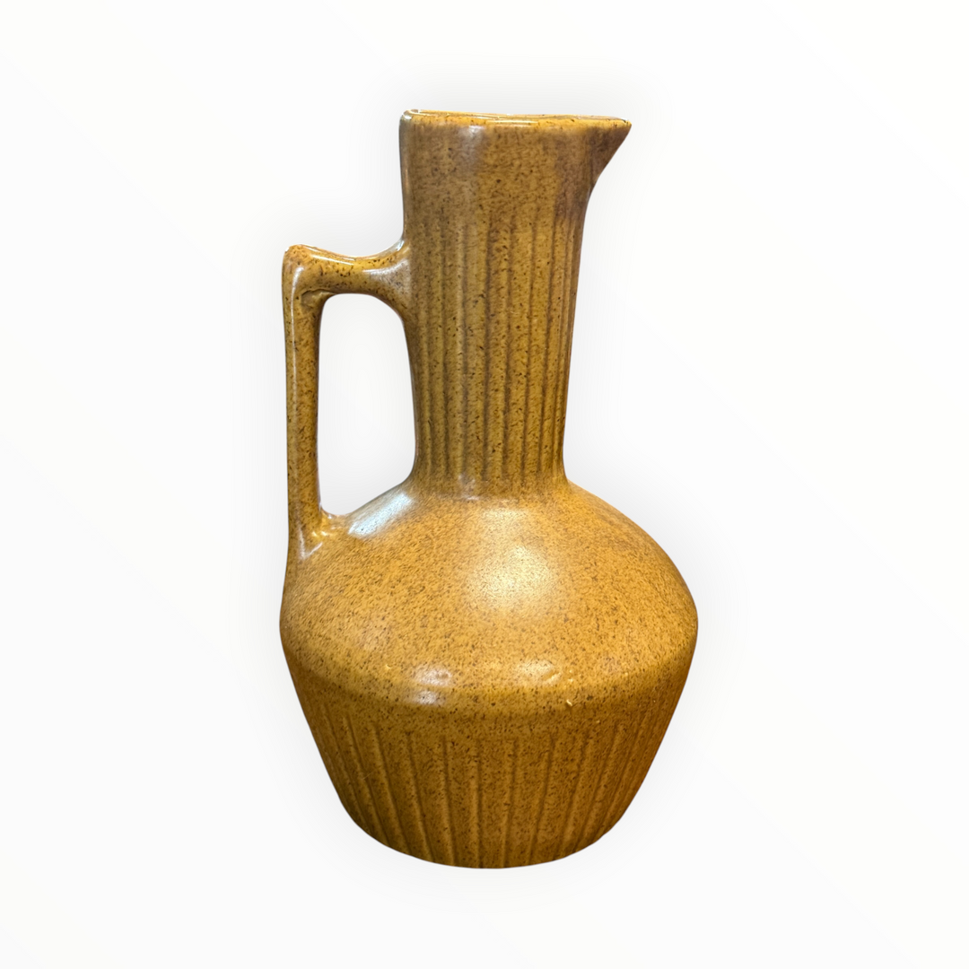 MCM Monmouth Pottery Mohave Brown Pitcher Carafe