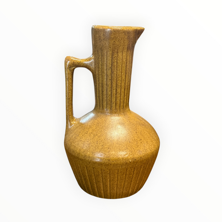 MCM Monmouth Pottery Mohave Brown Pitcher Carafe