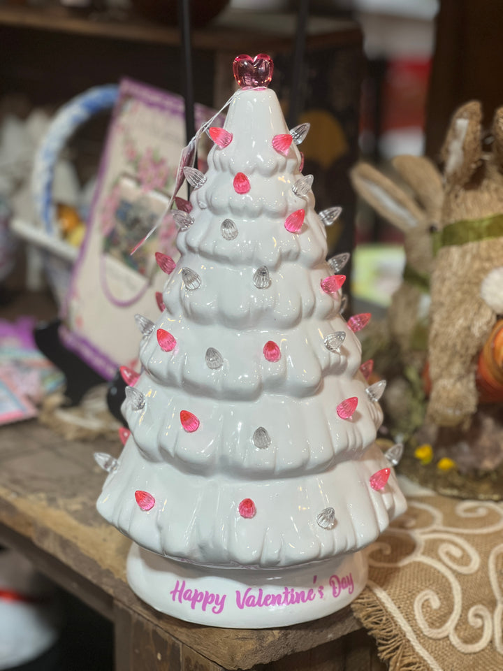 Valentine's Day - LED Porcelain Tree