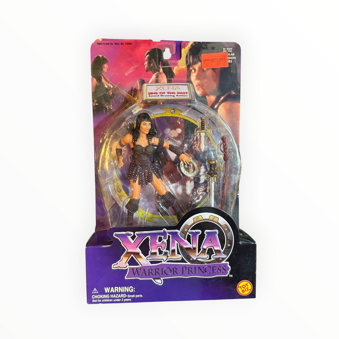 Xena Warrior Princess Sins of the Past Sword Drawing Action Figure Toy Biz 1998