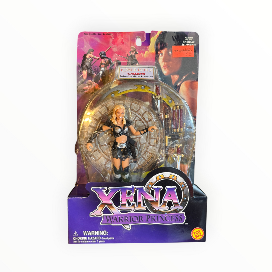 Xena Warrior Princess Callisto Spinning Attack Action Figure Toy Biz 1998
