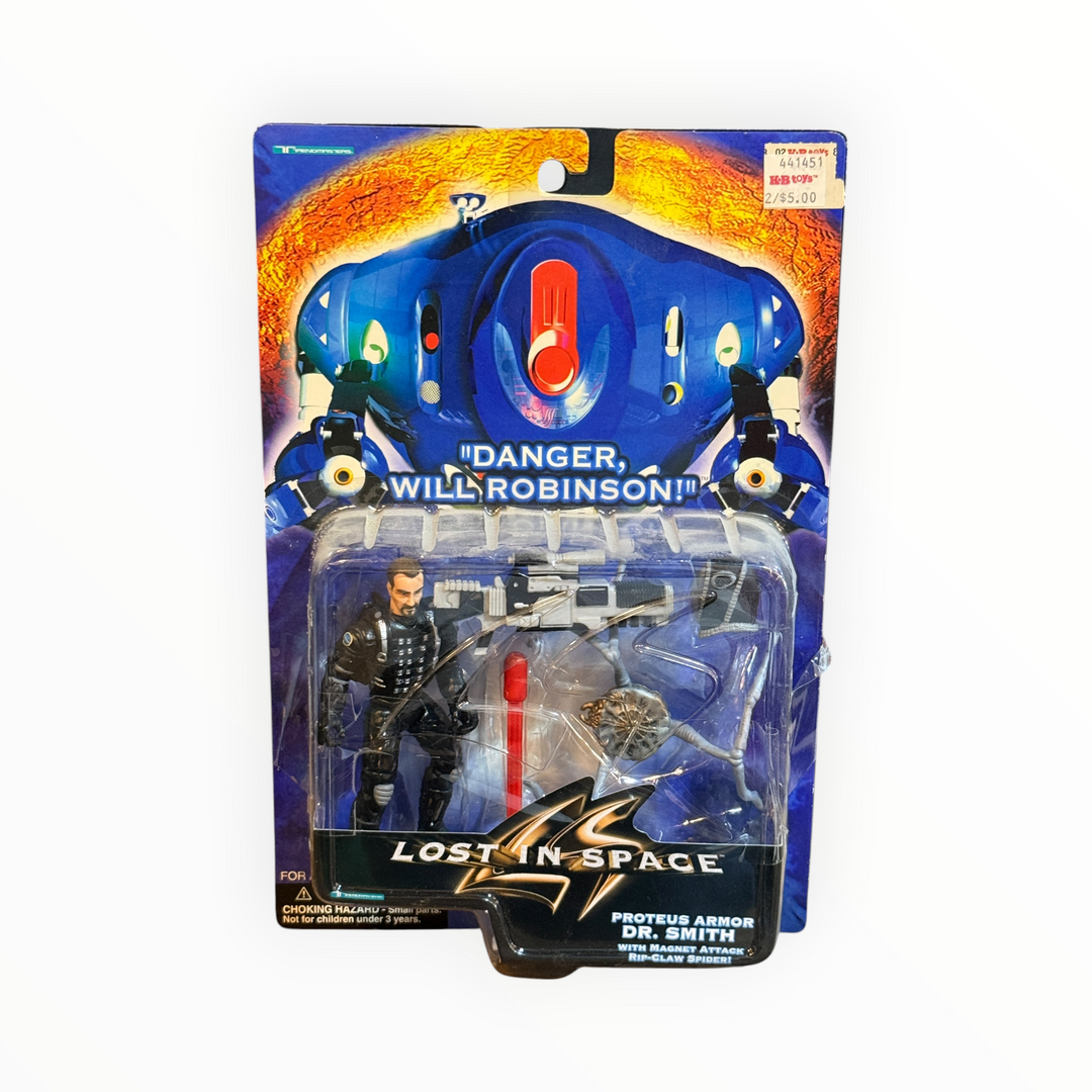 1997 Trendmasters Lost in Space Proteus Armor Dr. Smith Action Figure