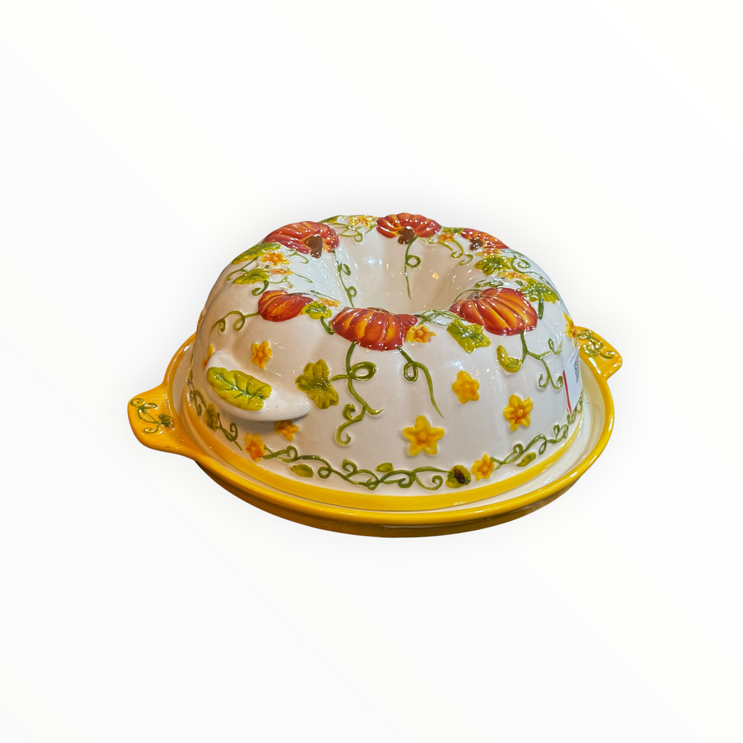 Temp-tations Fall Pumpkin Bundt Pan and Tray