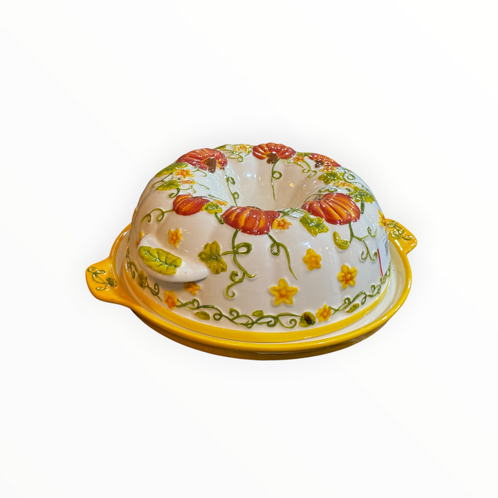 Temp-tations Fall Pumpkin Bundt Pan and Tray