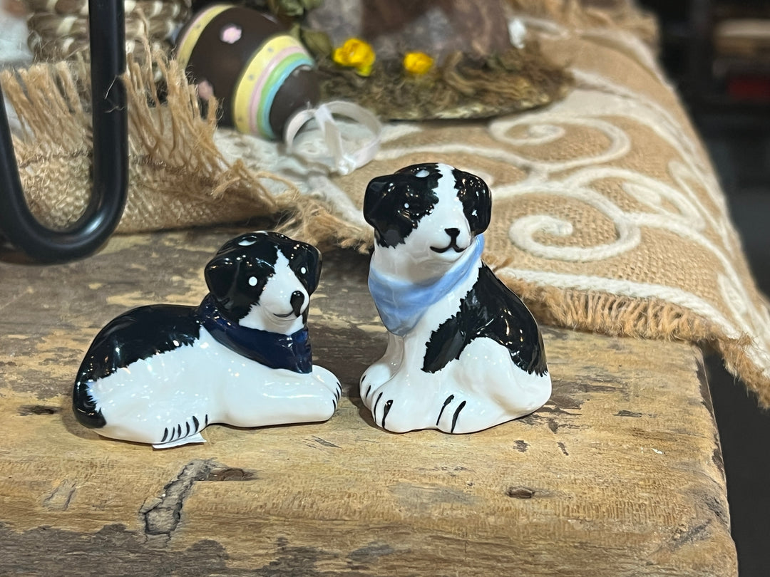 Salt & Pepper Shakers - Dogs