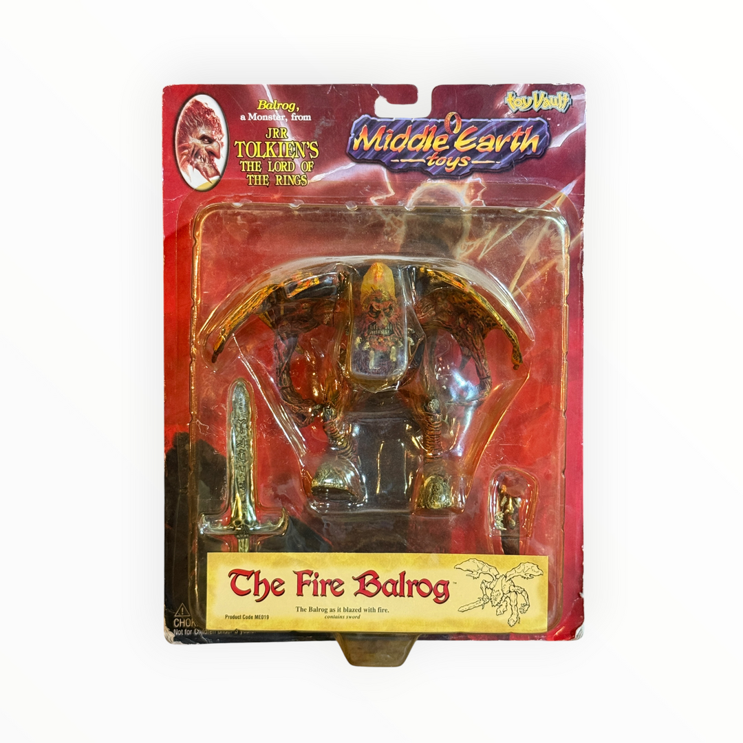 "The Fire Balrog" Action Figure Middle-earth Toys series produced by Toy Vault in 1999