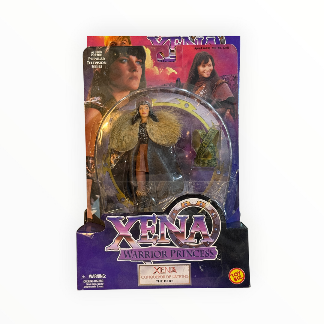 Xena Warrior Princess Xena Conquiror of Nations The Debt Action Figure Toy Biz 1998