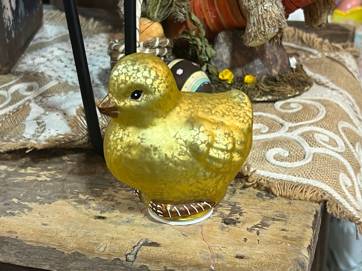 Easter - Valerie Parr Hill Mercury Glass Chick