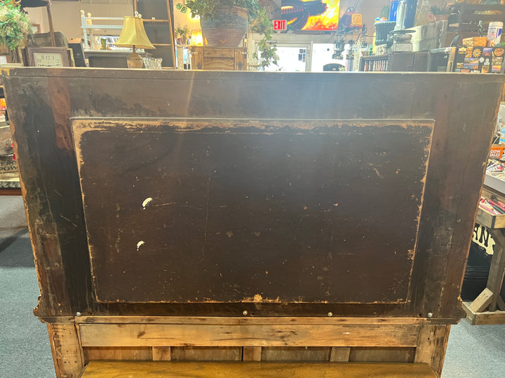 Antique Sideboard Cabinet with Mirror  PICKUP ONLY