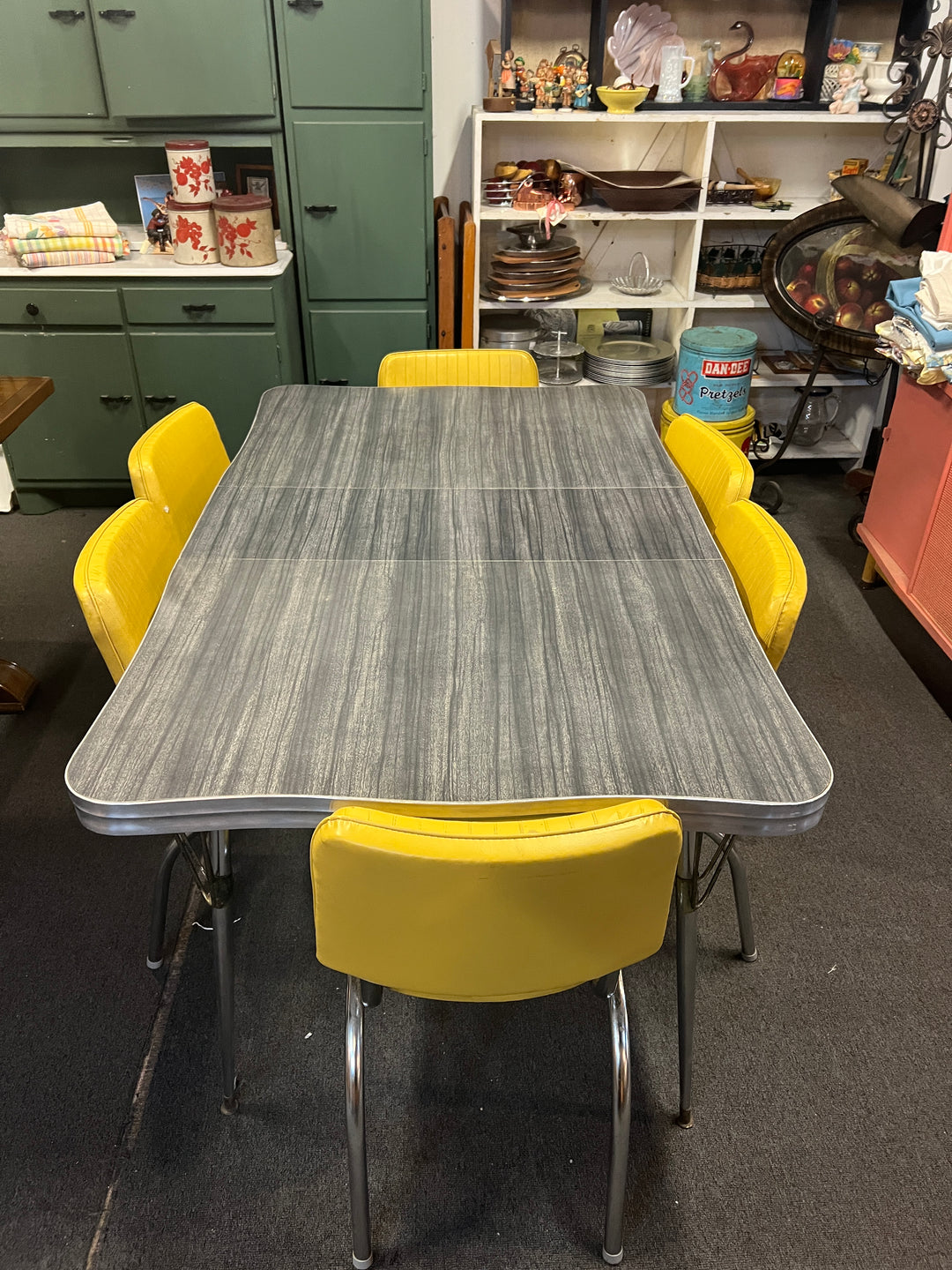 Vintage 50s Kitchen Table and Chairs  PICKUP ONLY