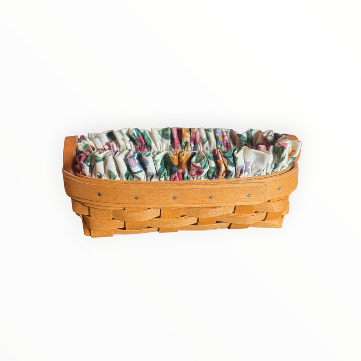 1998 Longaberger Lavender Booking Basket 