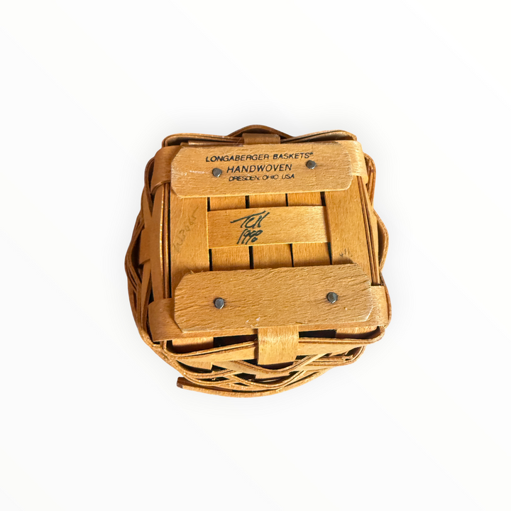 1998 Longaberger Thyme Booking Basket